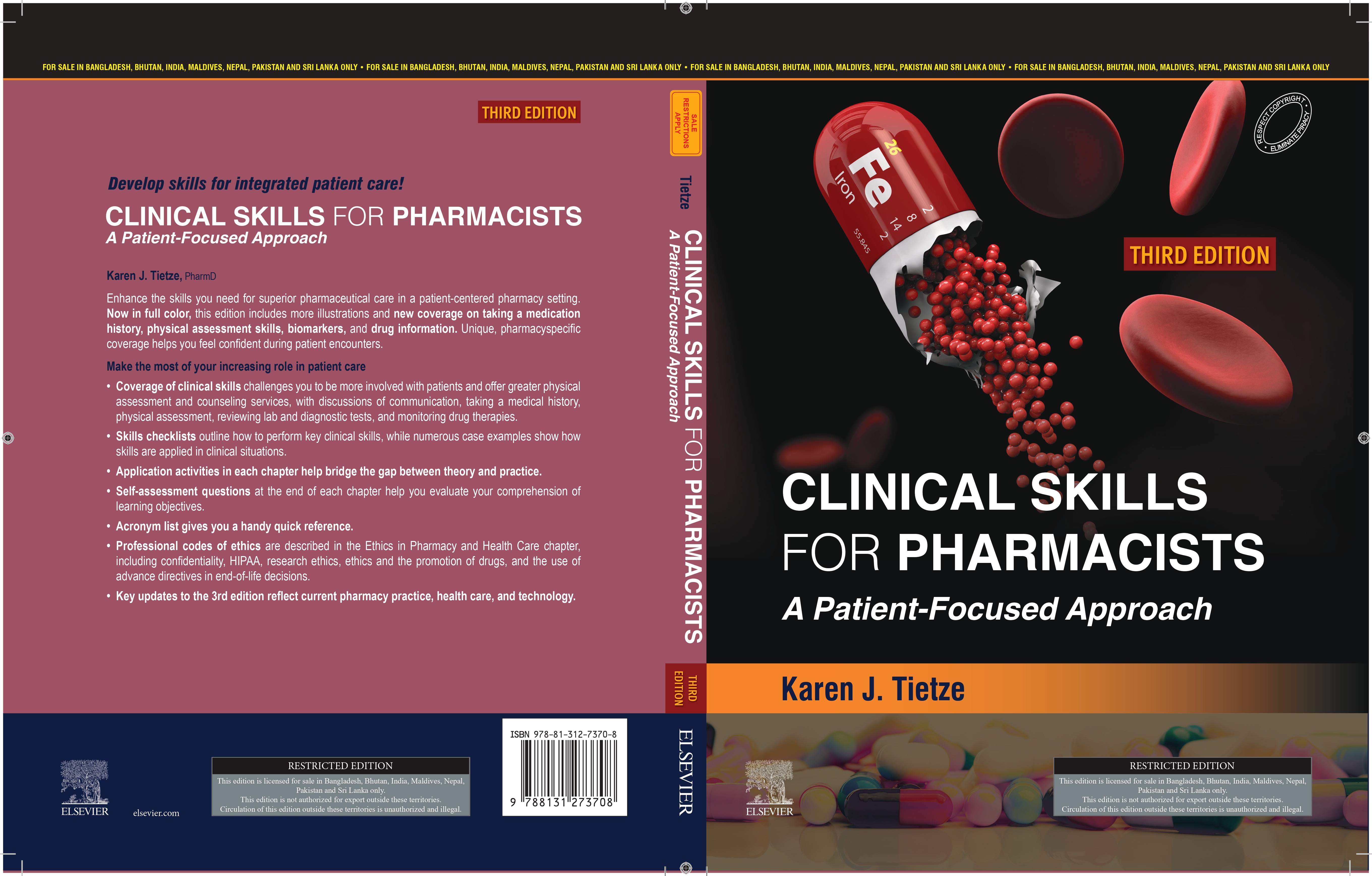 Clinical Skills for Pharmacists: A Patient-Focused Approach, 3e (Tietze, Clinical Skills for Pharmacists)